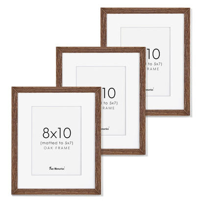 ShelfLoft 20 Sizes Wood Picture Frame, Home Decor Wall Hanging Photo Frame