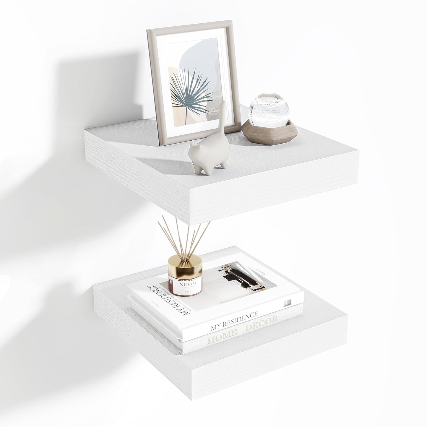 ShelfLoft 9 Inch Deep Floating Shelves for Wall Storage