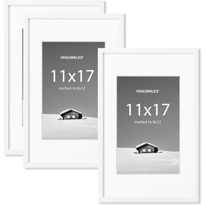 Shelfloft 10 Sizes Wall Hanging Picture Frame with Removable Mat