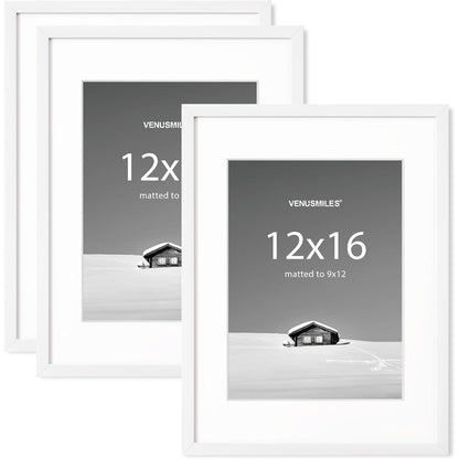 Shelfloft 10 Sizes Wall Hanging Picture Frame with Removable Mat