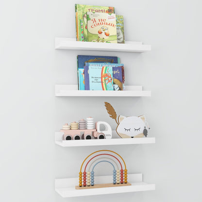 ShelfLoft 5.5 Inch Deep Picture Ledge Shelf Wall Display Floating Shelves with Lip