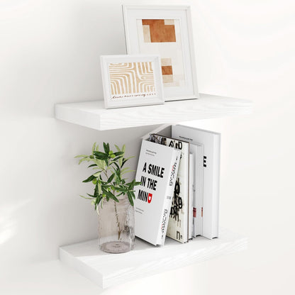 ShelfLoft 9.3 Inch Deep Floating Wall Shelves