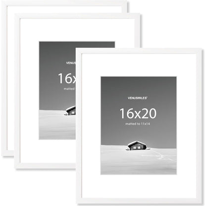 Shelfloft 10 Sizes Wall Hanging Picture Frame with Removable Mat