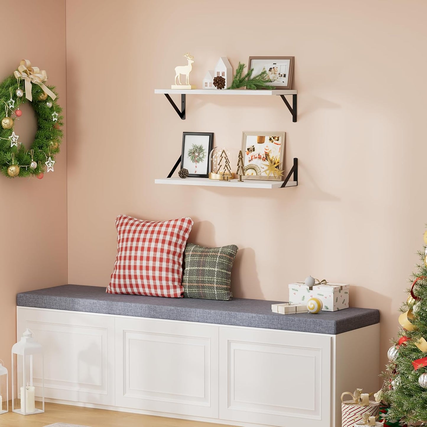 ShelfLoft 8 Inch Deep Floating Shelves for Wall