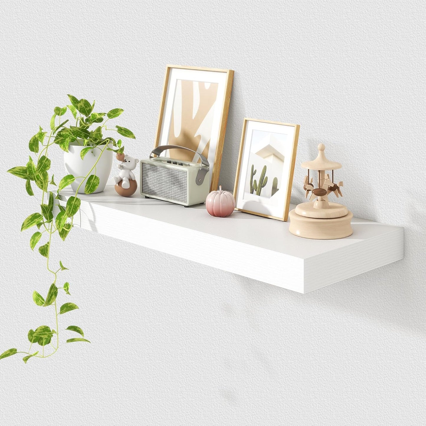 ShelfLoft 11.6 Inch Deep Floating Shelves for Wall Storage