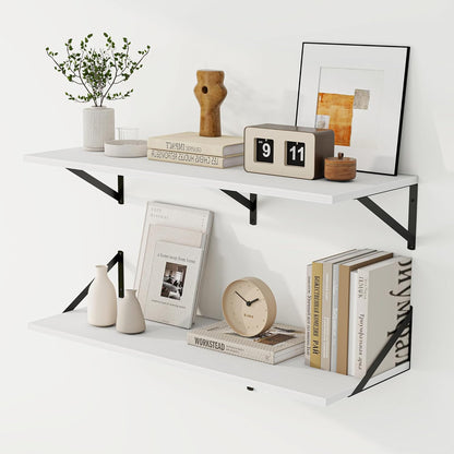 ShelfLoft 8 Inch Deep Floating Shelves for Wall