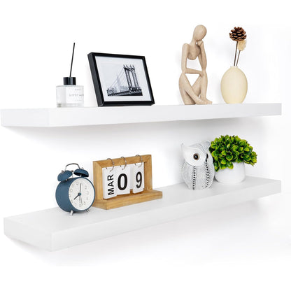 ShelfLoft 8 inch Deep Wall Storage Floating Shelves