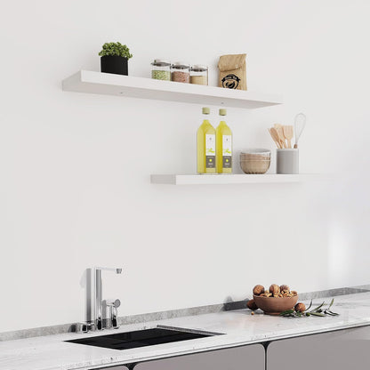 ShelfLoft 8 inch Deep Wall Storage Floating Shelves