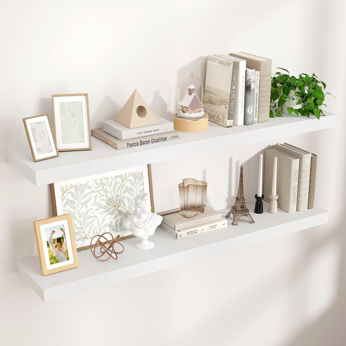 ShelfLoft 9 Inch Deep Floating Shelves for Wall Storage