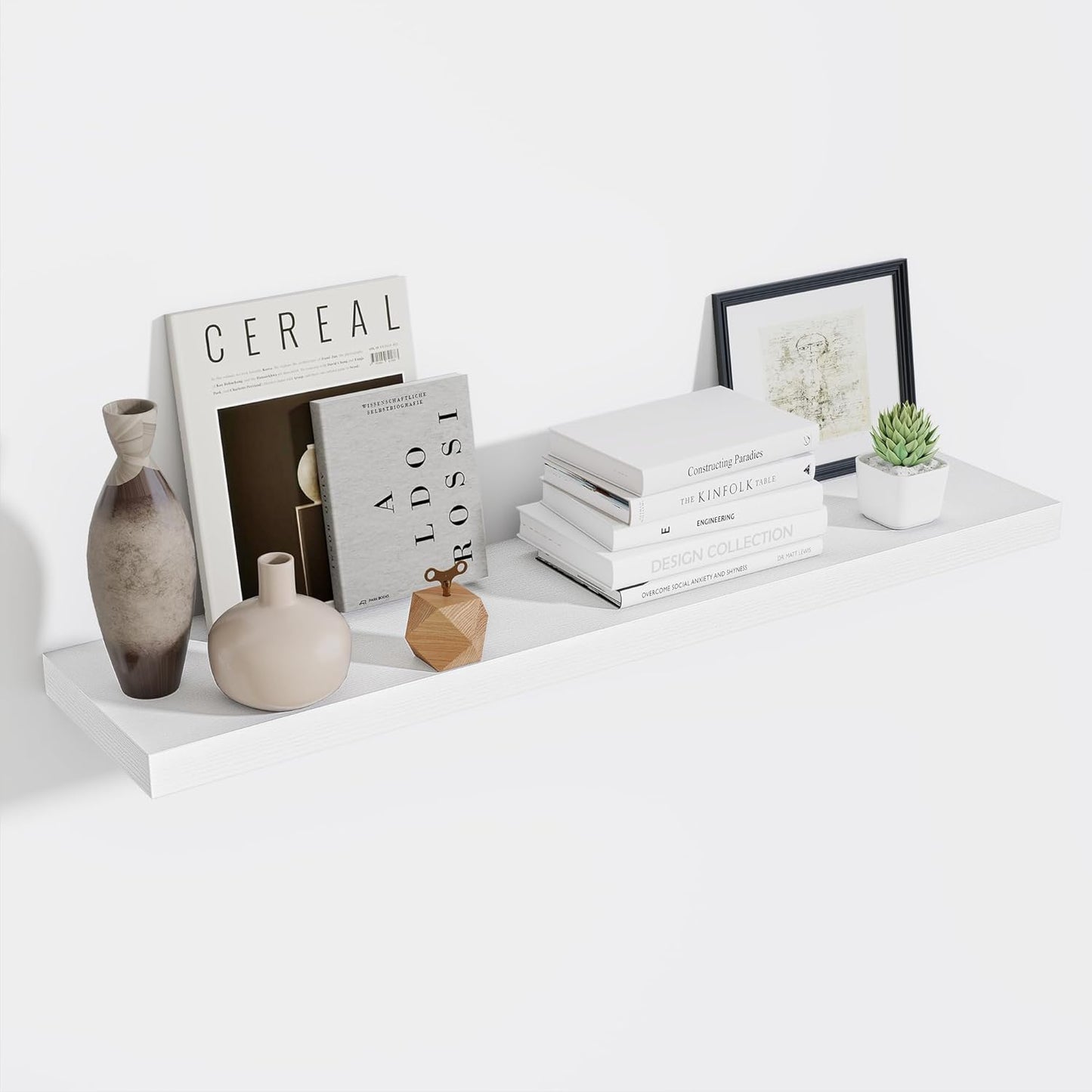 ShelfLoft 9 Inch Deep Floating Shelves for Wall Storage