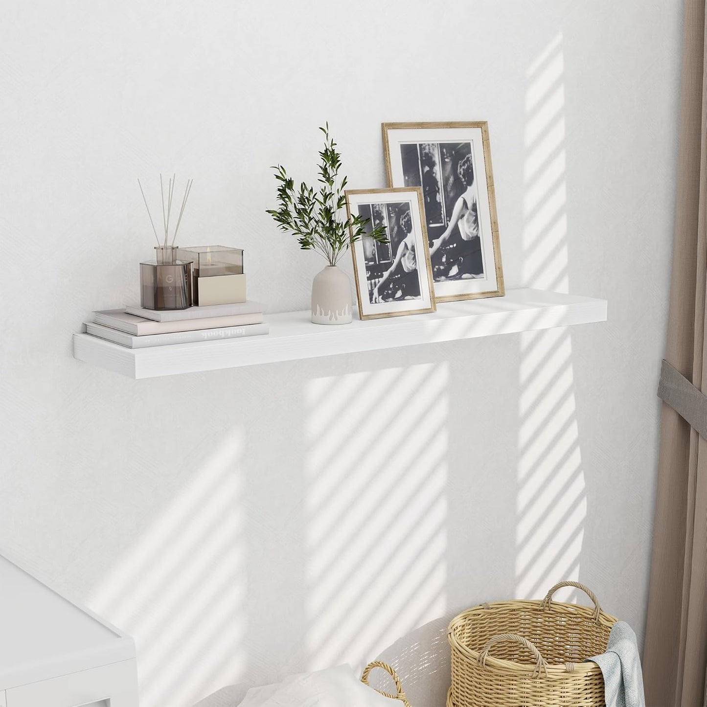 ShelfLoft 9 Inch Deep Floating Shelves for Wall Storage