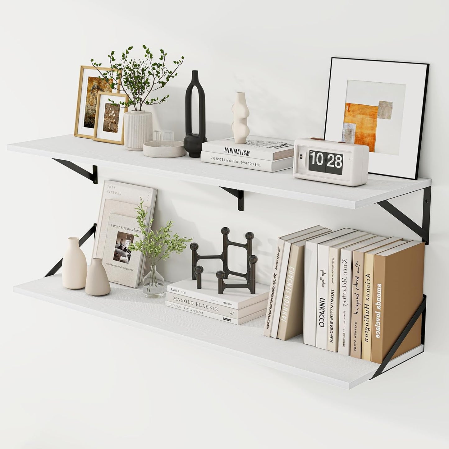 ShelfLoft 8 Inch Deep Floating Shelves for Wall