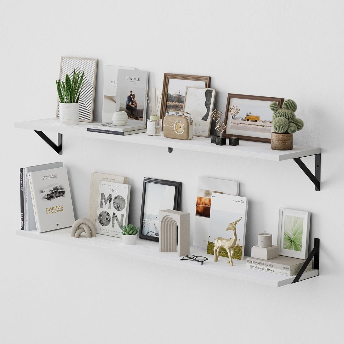 ShelfLoft 8 Inch Deep Floating Shelves for Wall