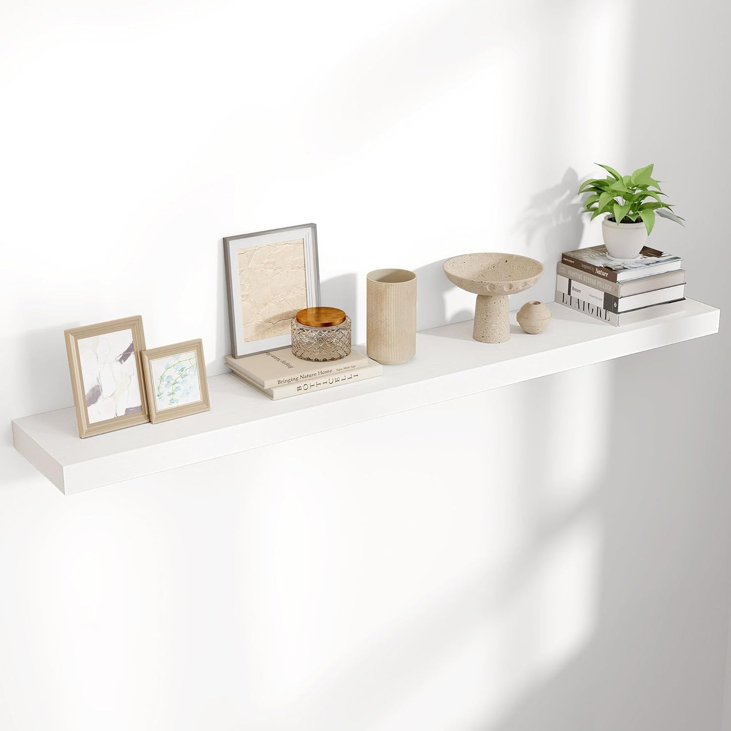 ShelfLoft 9 Inch Deep Floating Shelves for Wall Storage