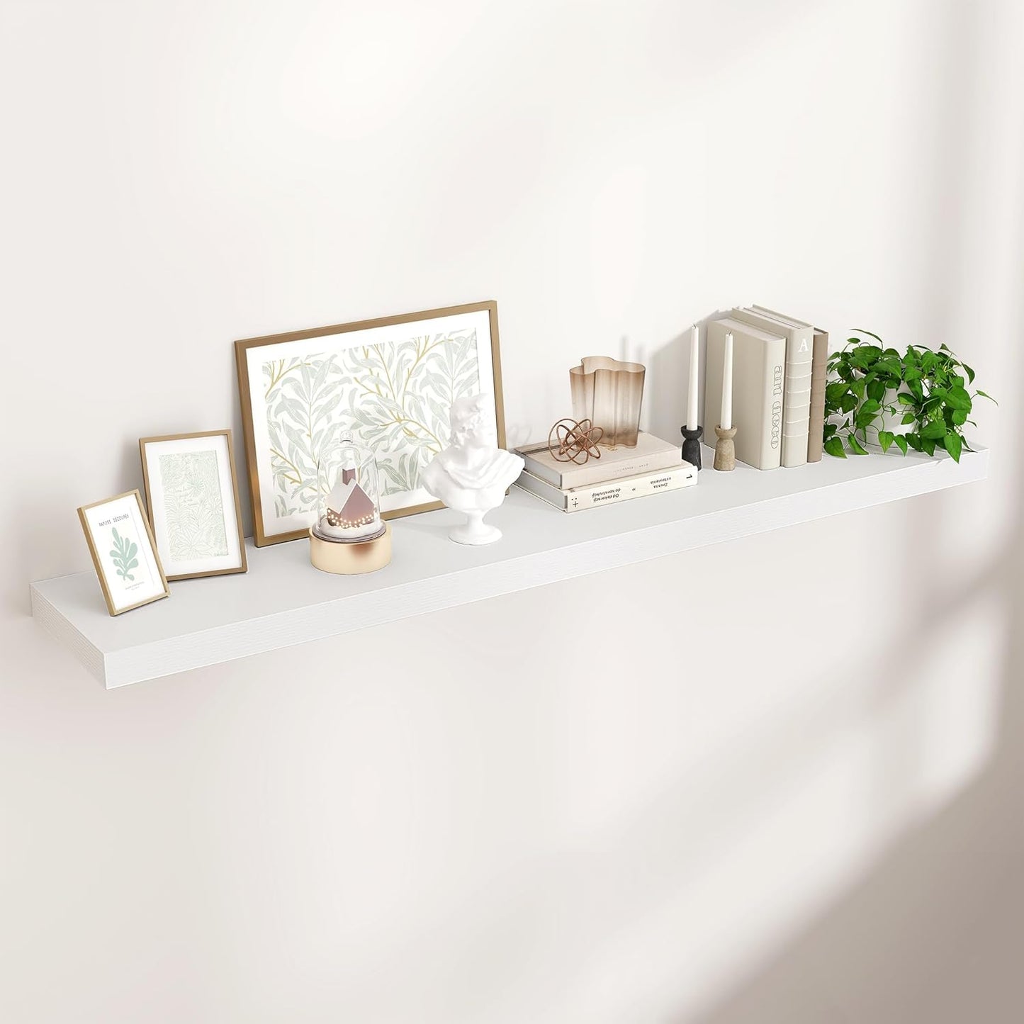 ShelfLoft 9 Inch Deep Floating Shelves for Wall Storage