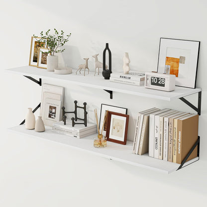 ShelfLoft 8 Inch Deep Floating Shelves for Wall