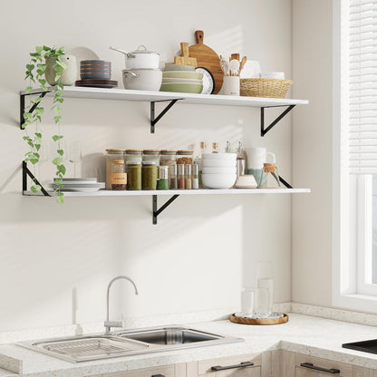 ShelfLoft 8 Inch Deep Floating Shelves for Wall