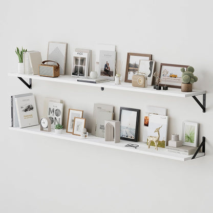 ShelfLoft 8 Inch Deep Floating Shelves for Wall