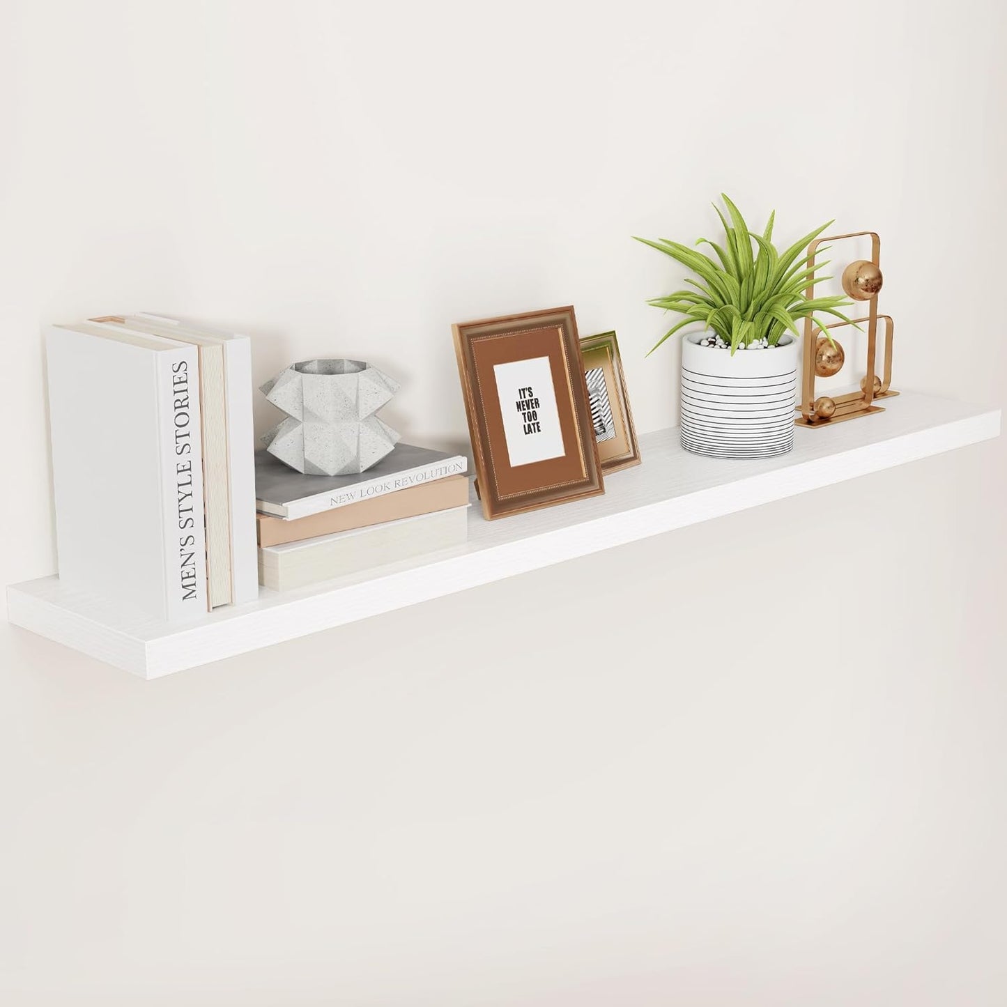ShelfLoft 55" Wide x 9.3" Deep Floating Shelves for Wall Storage,1 Pack