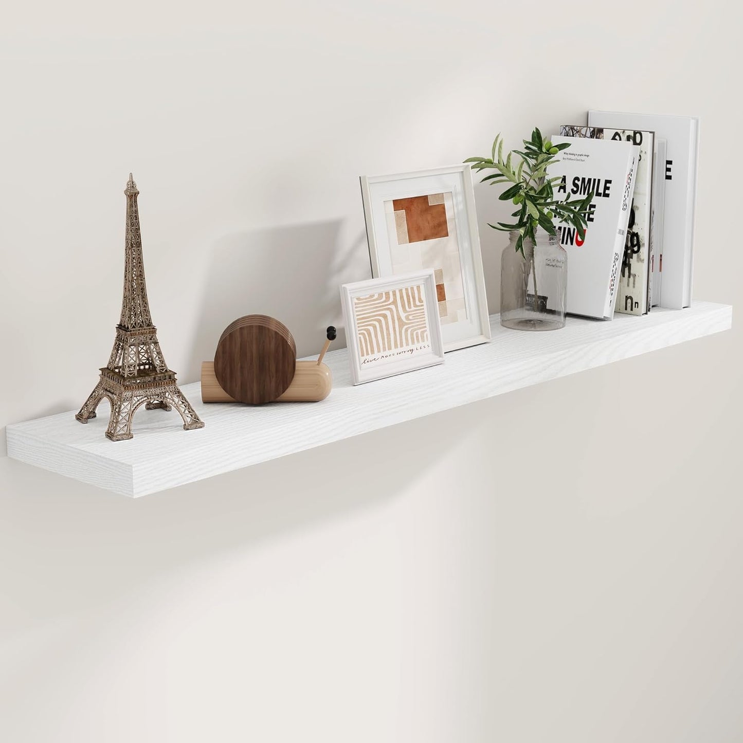 ShelfLoft 9.3 Inch Deep Floating Wall Shelves