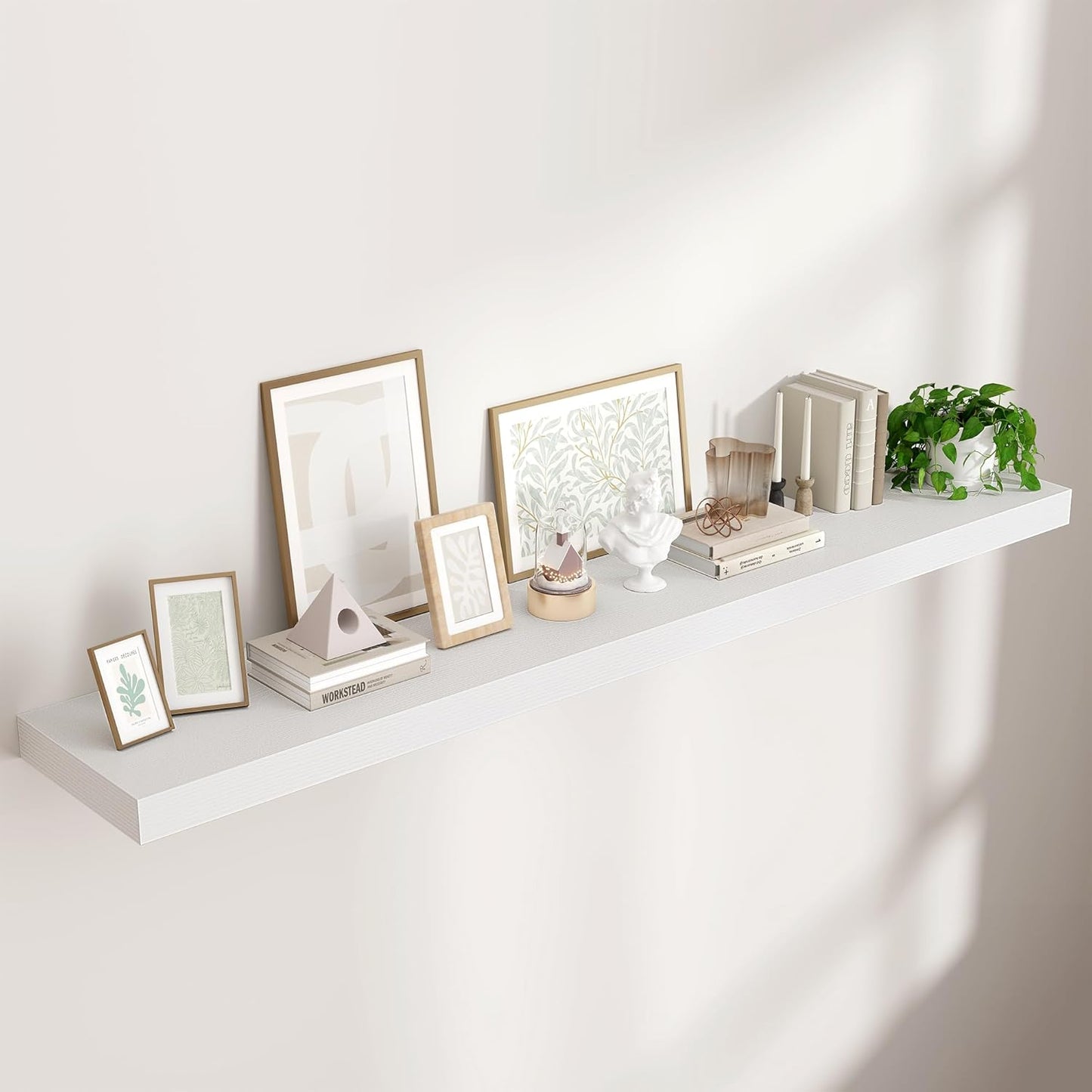 ShelfLoft 9 Inch Deep Floating Shelves for Wall Storage