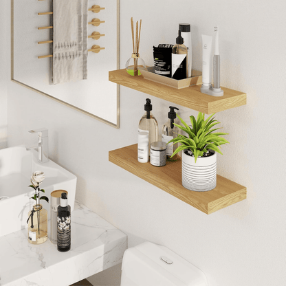 ShelfLoft 7 Inch Deep Fireplace Mantel Wall Mounted Farmhouse Floating Display Shelf